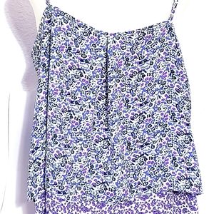 Fleur Bleu 2 Layer Tank Tpp L